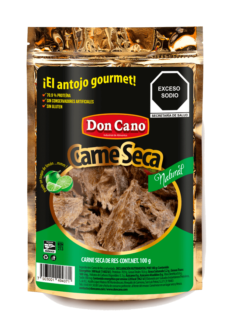 carne seca de res natural